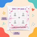 Cuscino personalizzato “Insieme è il nostro posto preferito” - immagine 2