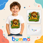 T-Shirt Bambino - Leone Ruggente