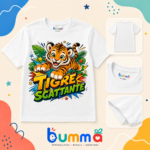 T-shirt bambino - Tigre Scattante - immagine 2