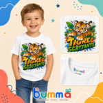 T-shirt bambino - Tigre Scattante