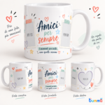 Tazza personalizzata con foto – Amici Per Sempre - immagine 4